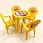 beer brand table chairs